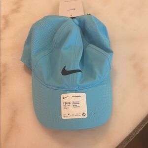 Nike Light Blue Cap with Black Swoosh